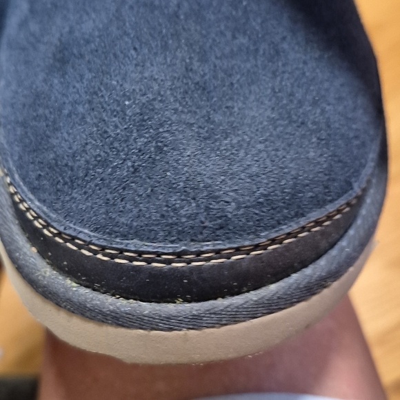 UGG Men\'s Sz. 12 Neumel Unlined Leather Chukka Boot In Dark Blue